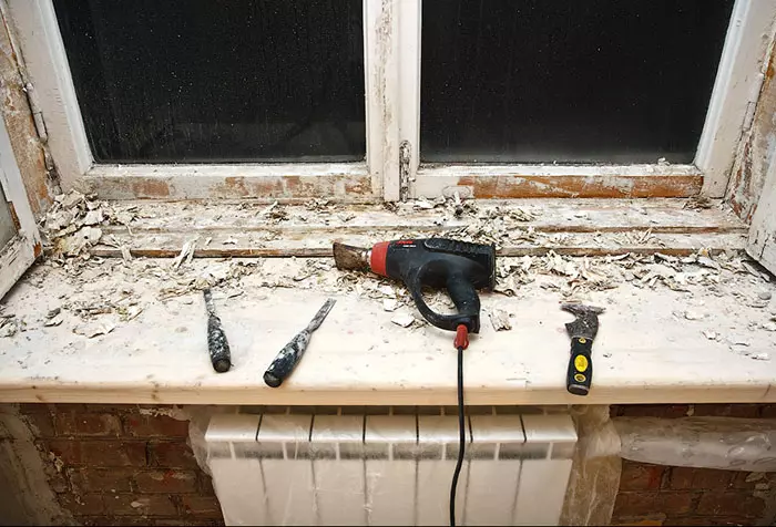 Jak malować okno drewnianą ramką?