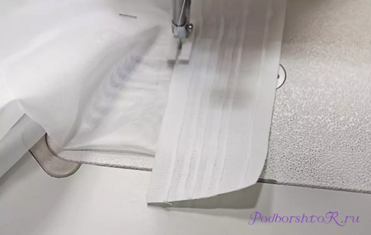 Look at how easy it is to sew a tape with hinges
