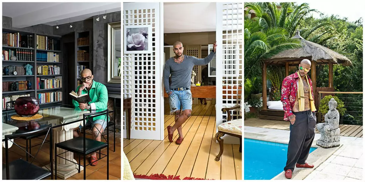Timati Immobilier: Villa à Saint-Tropez pour des vacances et un appartement de deux étages dans la banlieue