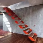 Features of modern stairs: species, design and interesting style solutions