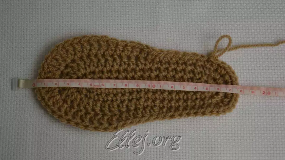 SOLE για παντόφλες με τα χέρια σας Crochet: Σχέδια με βίντεο