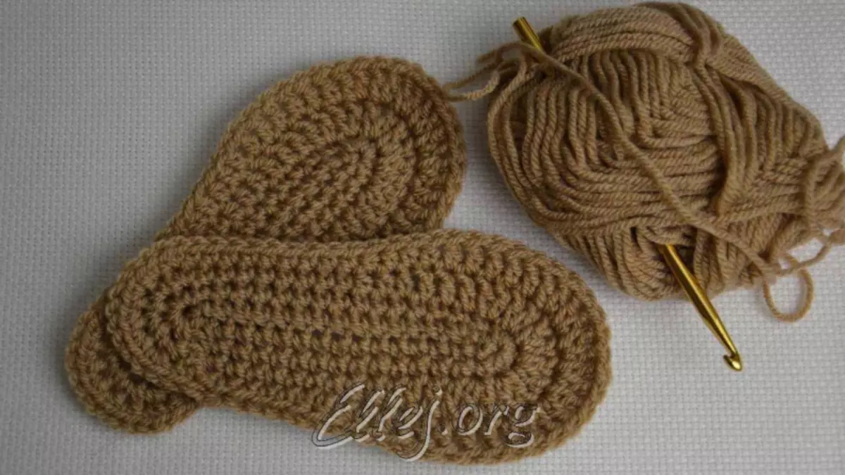 Sole para zapatillas coas súas propias mans Crochet: Réximes con vídeo