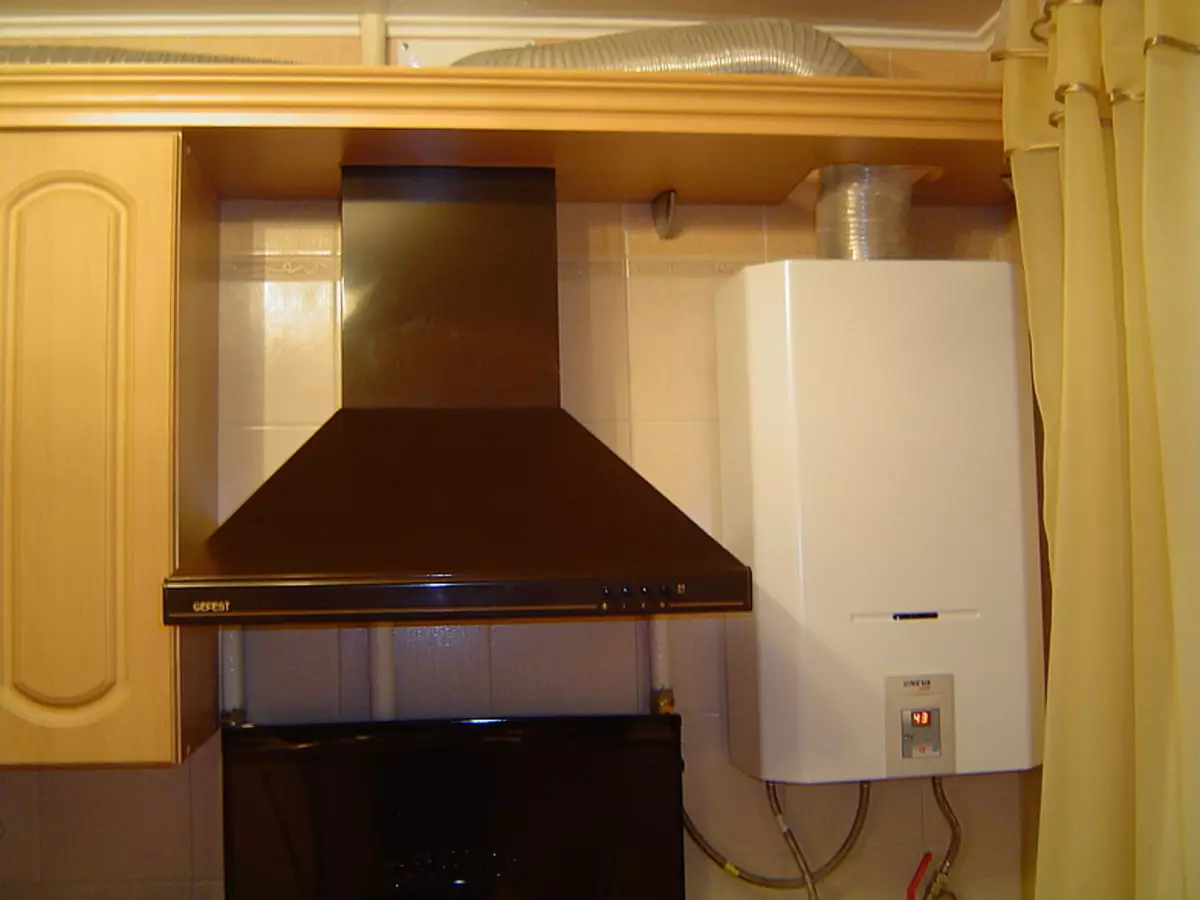 вытяжка для кухни для газовой плиты с отводом в вентиляцию