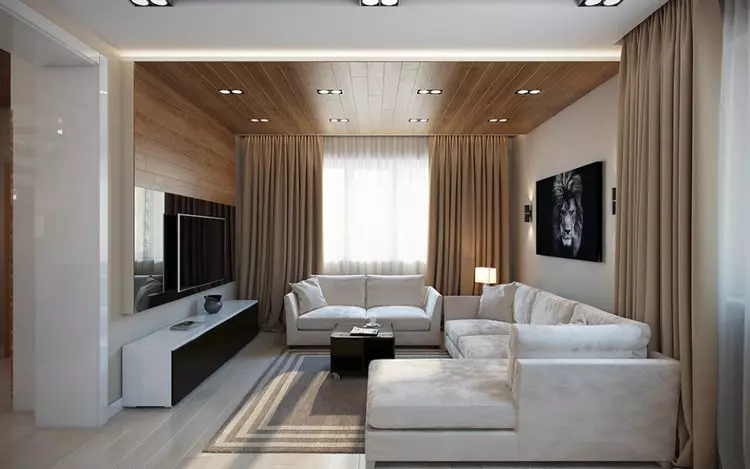Interiør i hallen i et privat hus: ideer til stue De, der bor i et sommerhus (36 billeder)