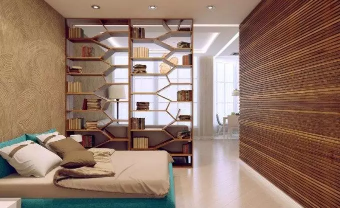 living ည့်ခန်းနှင့်အိပ်ခန်းပေါ်တွင်အခန်းများ zoning အခန်းများ