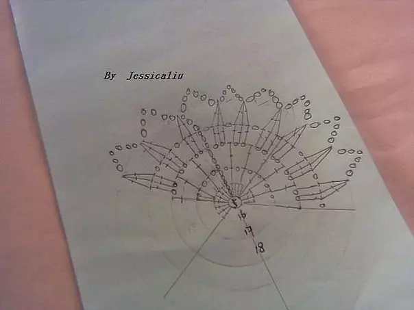 初学者的海滩上衣钩针编织与图和录影