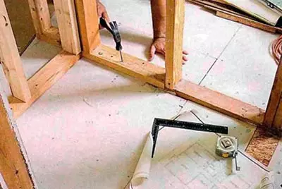 Ako urobiť drevený rám pre sadrokartón