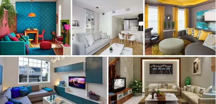 Mazas dzīvojamās istabas interjers un dizains - plānošanas padomi (35 fotogrāfijas)