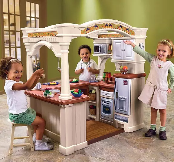 Dapur stylish pikeun budak awéwé