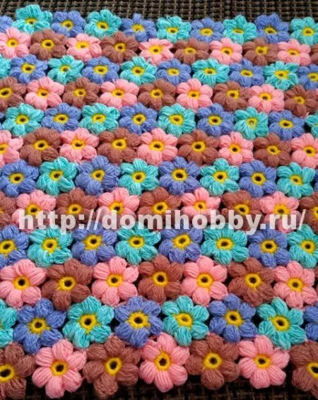 I-Flower Crochet: Ividiyo yabaqalayo ngezincazelo