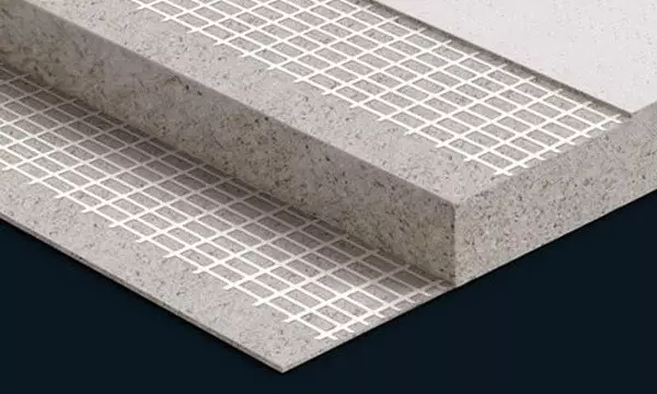 Csp lossis cement-chipboard