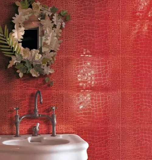 帶浴室圖案的瓷磚：衛生間的想法瓦片，圖案（20張）