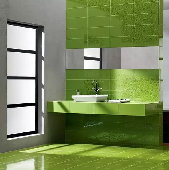 Flise med et badeværelse mønster: ideer fliser i badeværelset med et mønster (20 billeder)
