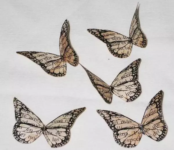 Butterfly stencils til dekoration