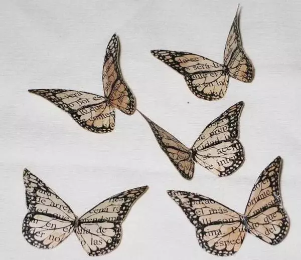 Butterfly stencils fyrir skraut