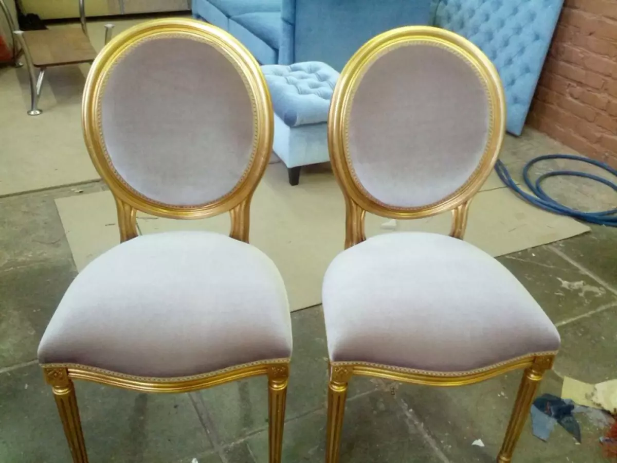 Jak pokryć krzesła własnymi rękami?