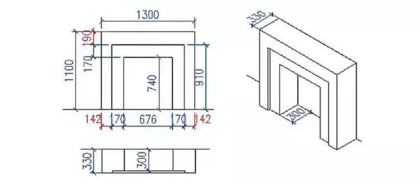 เตาผิงเท็จตกแต่งทำด้วยตัวเอง