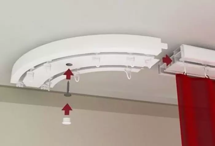 Come fissare le gronde del soffitto a soffitti ordinari e stretch?