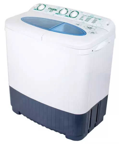 Washing machine semi-automatic na may spin.