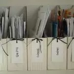 संस्था र कागजातहरूको भण्डारण: सुविधाजनक र सुन्दर
