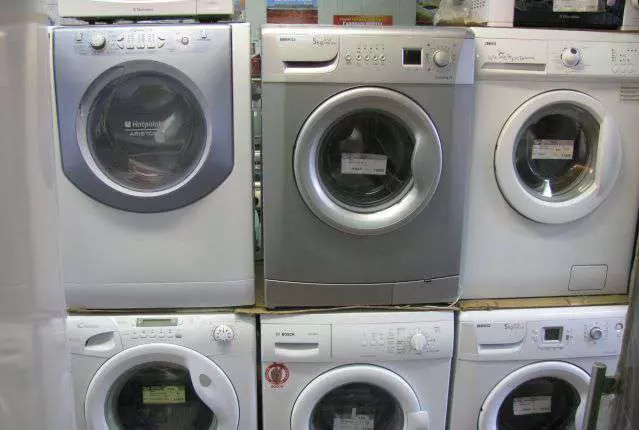 Tvättmaskin med markdown i utseende