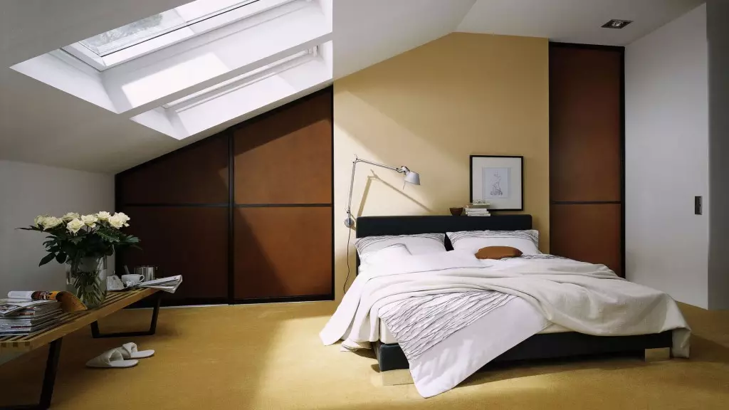 Schlafzimmerdesign auf MANSARD