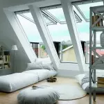 Modernes Schlafzimmer-Design auf Dachgeschoss (+40 Fotos)