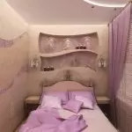 Dhoma gjumi e vogël elegant: ide dhe mishërim (+50 foto)
