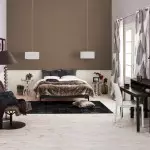 Interior kamar tidur dalam gaya kontemporer