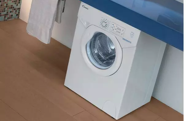 Compact washing machine.