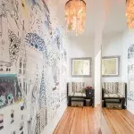 Ideje dekorativne stenske dekoracije na hodniku (+50 fotografij)