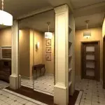 Interior di koridor di apartemen