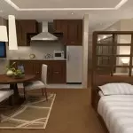 Desain Ruang Kecil: Interior 12 SQ M (+50 Foto)