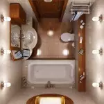 Egy kis fürdőszoba kialakításának jellemzői (+49 fotók)