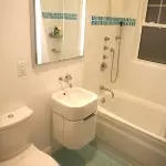小浴室的设计功能（+49张照片）