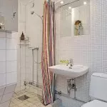 ရေချိုးခန်းသေးသေးလေးတစ်ခု၏ဒီဇိုင်း၏အင်္ဂါရပ်များ (+49 ဓာတ်ပုံများ)