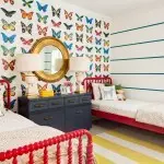 Choisissez des fonds d'écran modernes pour l'arrangement de la chambre des enfants