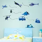 Choose modern wallpapers for the arrangement of the children's room