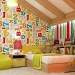 Choose modern wallpapers for the arrangement of the children's room