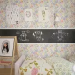 Choose modern wallpapers for the arrangement of the children's room