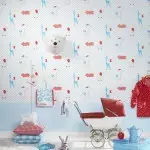 Choose modern wallpapers for the arrangement of the children's room