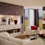 Decor of living room stone