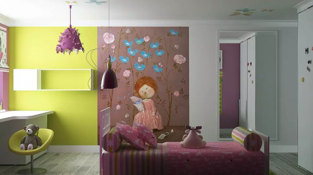Wie schön, um die Wände in den Kindergarten zu platzieren: Ideen für den Innenraum