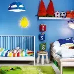 Betapa indahnya meletakkan dinding di kamar anak-anak: Gagasan untuk interior
