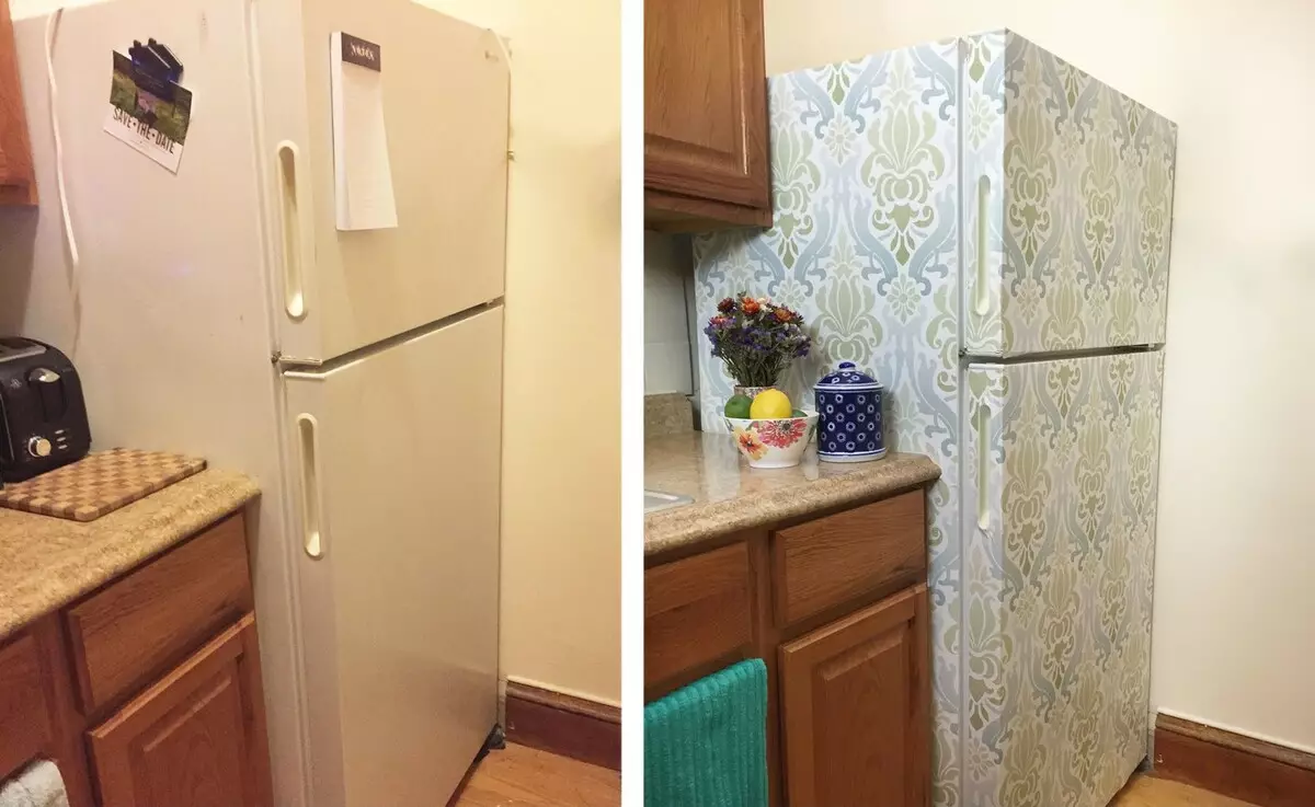 Hur uppdaterar du det gamla kylskåpet?