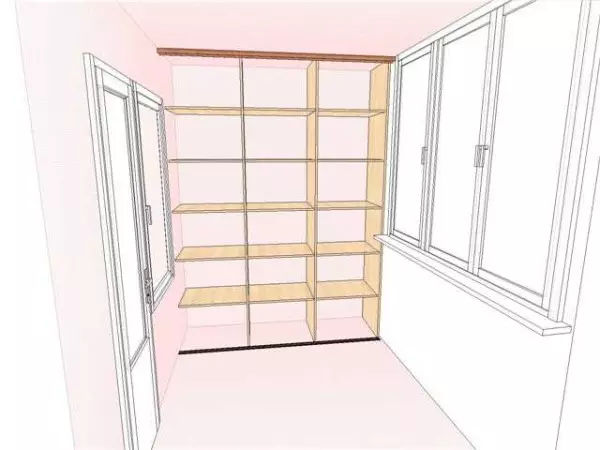 Як зробити шафу на балкон або лоджію