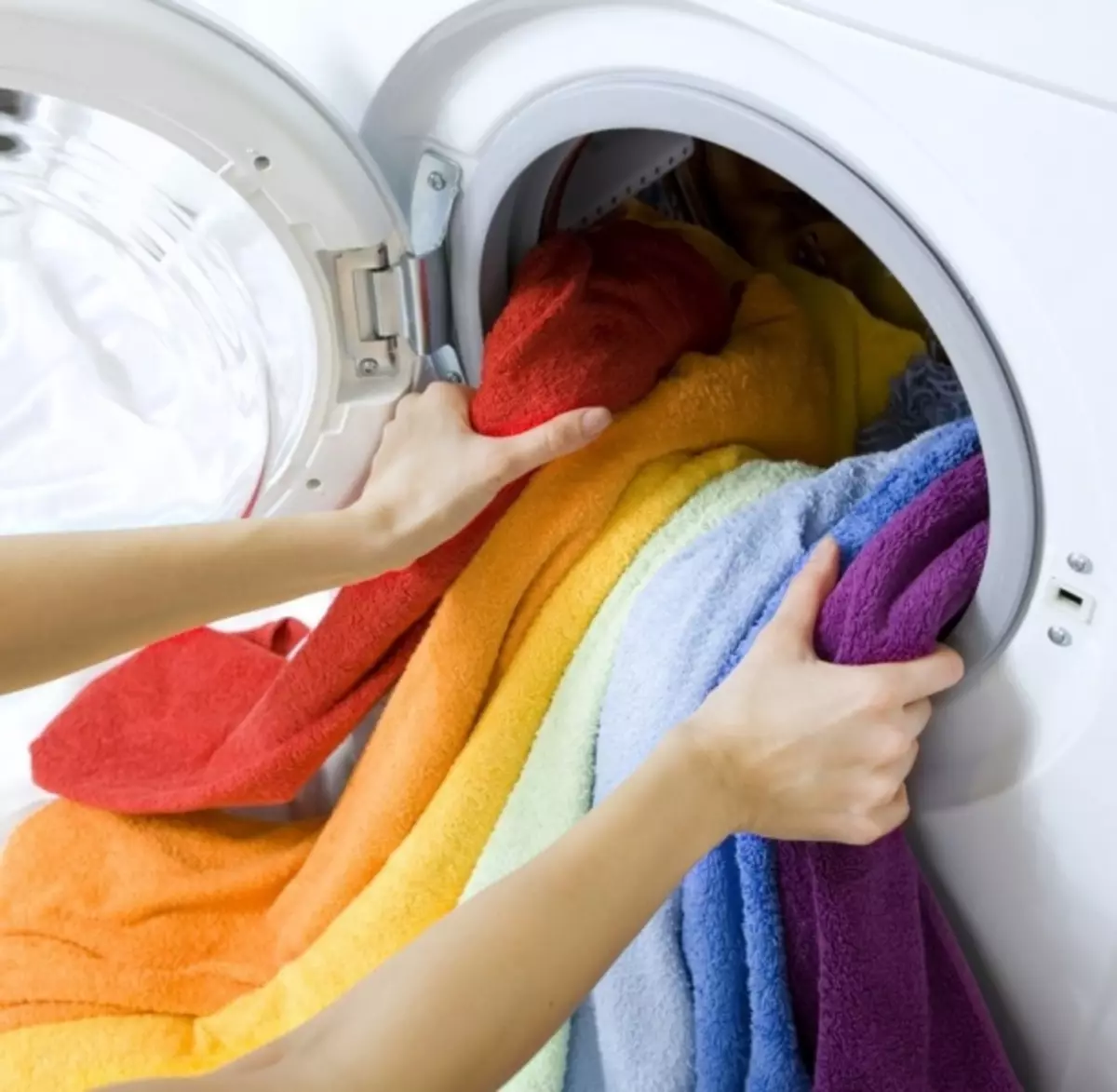在洗衣機中睡覺粉末的哪個地方？