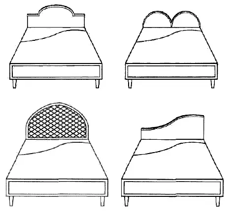 Backboard Do-It-Yours Bed: hilberandin û xemilandin (wêne)