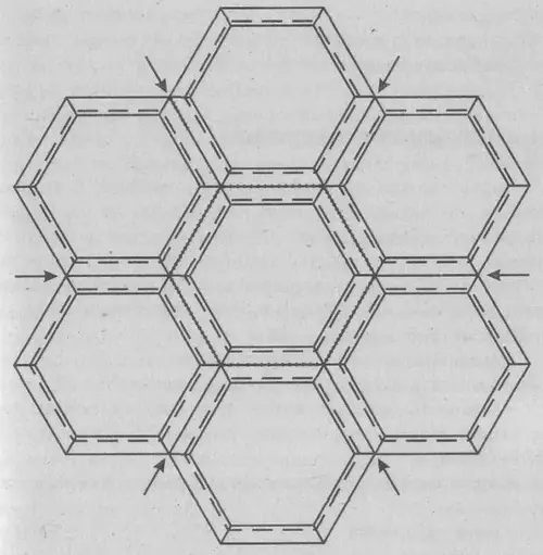 Patchwork cuberto, Manta Looser: Réximes, instrucións