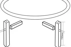 Hogyan készítsünk egy kerek asztalt a saját kezével